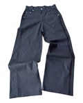 SUEDE STRIPE DENIM