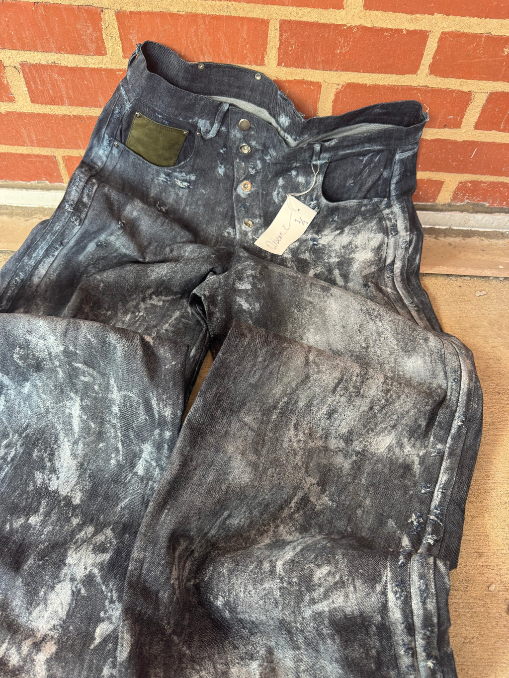 1/1 'Paint Denim' 34x32